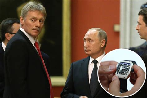 dmitry peskov richard mille|Putin's aide sparks scandal by wearing $600,000 watch despite .